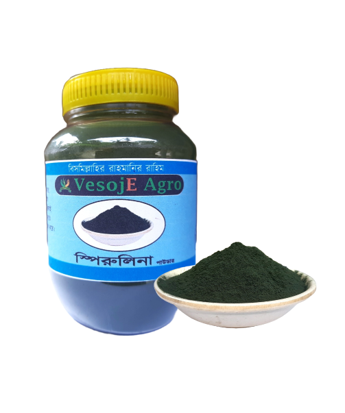 Spirulina Powder (স্পিরুলিনা গুড়া)-100gm