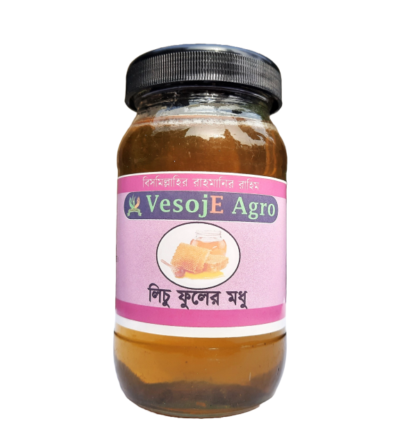 Lychee flower Honey ( লিচু ফুলের মধু )-250gm